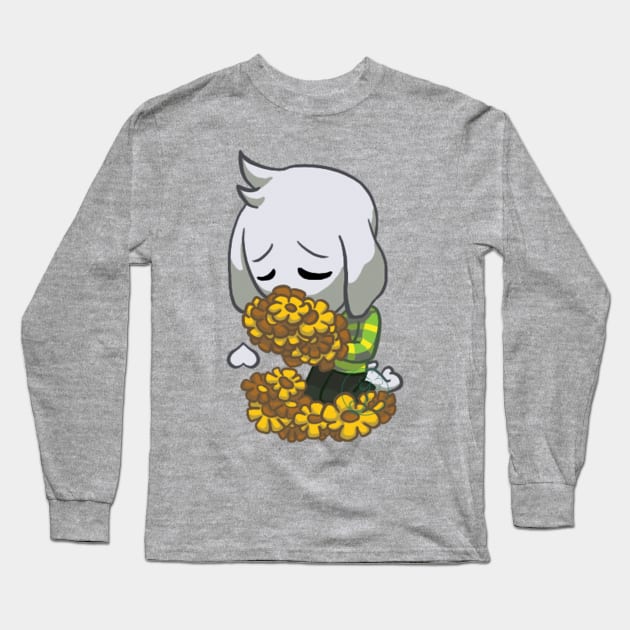 Asriel Long Sleeve T-Shirt by JuditangeloZK